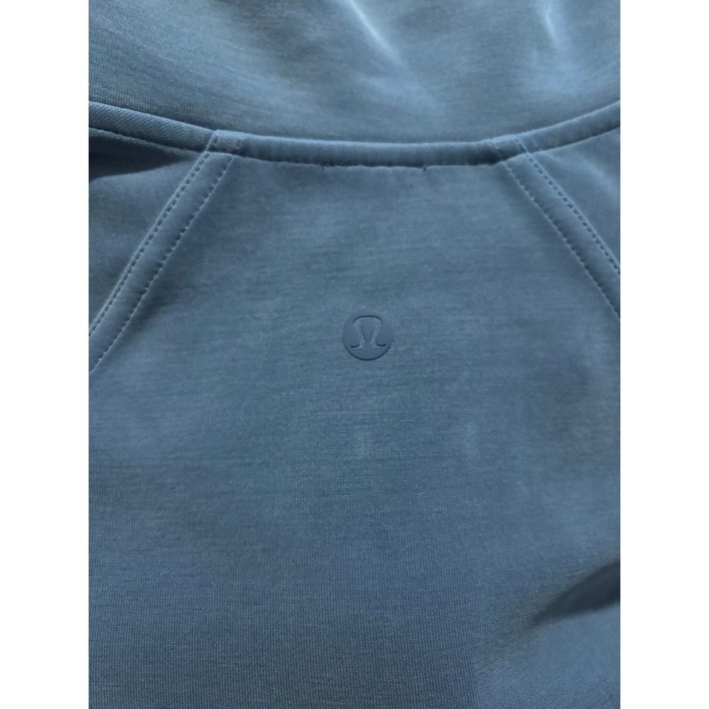 Lululemon Brushed Softstreme Funnel-Neck Full Zip Pitch Blue LW3FXYS EXCELLENT - Picture 11 of 11